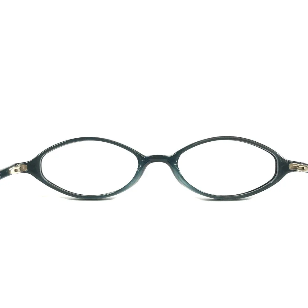 ogi Petite Eyeglasses Frames MOD. A7010 COL. 117 Black Gray Oval 43-18-140